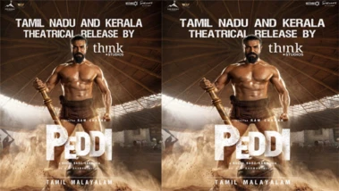 രാം ചരണ്- ബുചി ബാബു സന ചിത്രം 'പെദ്ധി' കേരളത്തില് പ്രദര്ശനത്തിന് എത്തിക്കുന്നത് തിങ്ക് സ്റ്റുഡിയോസ്; ചിത്രത്തിന്റെ ആഗോള റിലീസ് 2026 ജൂണ് 4 ന്
