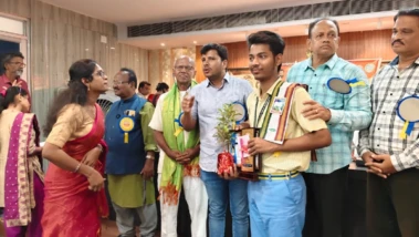 ଜିଲ୍ଲା ସ୍ତରୀୟ ଓଡ଼ିଶା ଆଦର୍ଶ ବିଦ୍ୟାଳୟ କୃତି ଛାତ୍ରଛାତ୍ରୀଙ୍କୁ ସମ୍ବର୍ଦ୍ଧନା ଉତ୍ସବ ଅନୁଷ୍ଠିତ