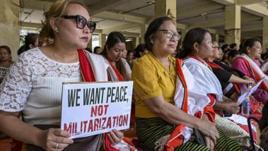 After Meiteis, now Nagas demand abrogation of truce with Kuki armed group in Manipur