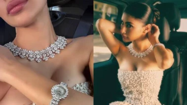 Mouni Roy: కేన్స్‌ రెడ్‌కార్పెట్‌పై స్ట్రాప్‌లెస్ వైట్ లేస్ డ్రెస్ లో నాగిన్ బ్యూటీ మెరుపుల్!