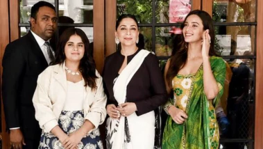 Madhuri Dixit, Triptii Dimri Face Backlash After Dharna Appears Snubbed By Paparazzi At 'Maa Behen' Event