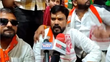 BJP-BJYM Protest at RTMNU Over Student Issues