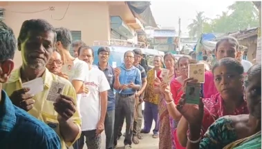ফলতায় পুনর্নির্বাচনে উৎসবের আবহ - "ভয়মুক্ত ভোটে ফিরল গণতন্ত্র" দাবি ভোটারদের