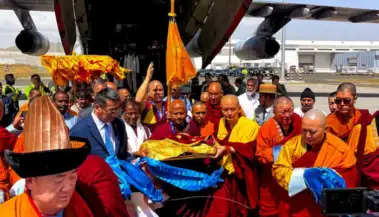 India transfers sacred relics of Lord Buddha to Mongolia for 10-day public exposition