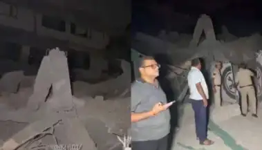 Multi-storey building collapses in Mehrauli area of Delhi, several feared trapped