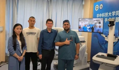 Medical milestone: Doctor performs surgery on a patient in Hyderabad from China's Wuhan