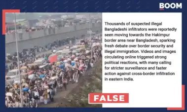 Video From Bengal Ijtema Shared As Illegal Infiltrators Leaving For Bangladesh