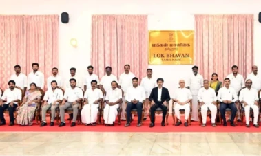 Vijay cabinet: Sengottaiyan gets revenue, Marie Wilson gets finance, S Ramesh gets HR&CE, new AI ministry
