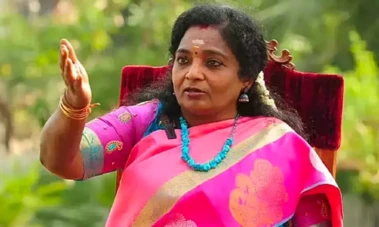"பதவி ஆசையால் பின் வாசல் வழியாக ஓடிப்போய்.." மாணிக்கம் தாகூரை எழுத்து வாங்கிய தமிழிசை.. அரசியலில் வெடித்த பூகம்பம்..!!