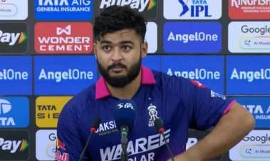 Riyan Parag : പൂര്‍ണ്ണഫിറ്റല്ല, എങ്കിലും ഹൈദരാബാദിനെതിരെ താനുണ്ടാകും, നയം വ്യക്തമാക്കി റിയാൻ പരാഗ്