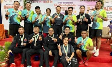 Manipur Police display sporting excellence in lucknow, return with 26 medals