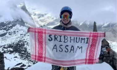 Assam's Rajshree Roy successfully summits Mount Rhenock