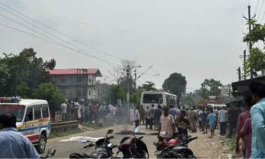 Assam: Man killed in Tinsukia road accident, locals block NH-37 in protest