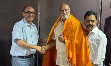Telugu Film Chamber felicitates: APSFTvTDC chairman Bharat Bhushan & director Chadalavada Srinivasa Rao