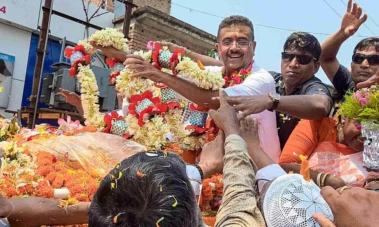 Suvendu Adhikari leads high-voltage Falta campaign before repoll