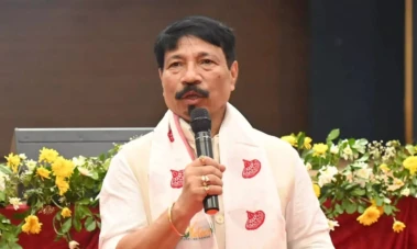 Grand show of strength by AGP President Atul Bora on final day of campaign