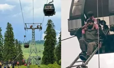 కశ్మీర్ లో నిలిచిపోయిన కేబుల్ కార్