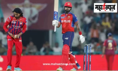 पंजाब किंग्सने लखनौ सुपर जायंट्सला नमवलं, प्लेऑफसाठी MI vs RR सामन्याकडे नजर