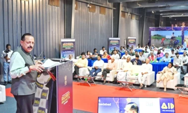 Dr Jitendra addresses Ahmedabad National Workshop, calls for promoting 'Grassroots Innovators'