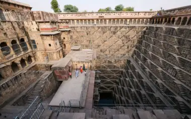 Chand Baori, a stepwell marvel of India