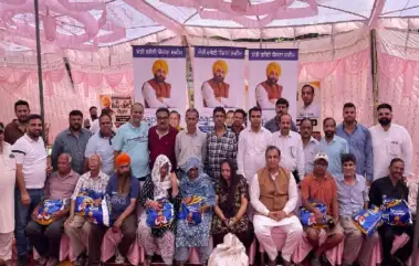 ਮੁੱਖ ਮੰਤਰੀ ਭਗਵੰਤ ਸਿੰਘ ਮਾਨ ਦੀ 'ਮੇਰੀ ਰਸੋਈ ਯੋਜਨਾ' ਨਾਲ ਲੋੜਵੰਦ ਪਰਿਵਾਰਾਂ ਨੂੰ ਮਿਲ ਰਹੀ ਰਾਹਤ, ਜਲੰਧਰ ਸੈਂਟਰਲ ਹਲਕਾ ਇੰਚਾਰਜ ਨਿਤਿਨ ਕੋਹਲੀ ਨੇ ਵੰਡੀਆਂ ਰਾਸ਼ਨ ਕਿੱਟਾਂ