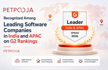 Petpooja Recognized Among Leading Software Companies in India and APAC on G2 Rankings