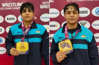 Mansi Lather and Kajal Win Gold at U23 Asian Wrestling Championships in Vietnam