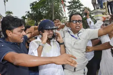 Doctors note superficial injuries as Abhishek Banerjee's hospitalisation sparks political row