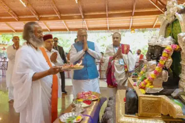 Hon. Vice President of India Shri C.P Radhakrishnan Launches Five National Initiatives, Unveils Commemorative Stamp as The Art of Living Marks 45 Years