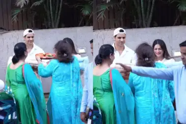 फूलों से सजी गाड़ी, सासू मां ने उतारी नजर; अस्पताल के बाहर दिव्यांका-विवेक के बच्चों का हुआ शाही स्वागत