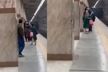 Viral Video: Couple Caught In An Obscene Act At Metro Station, Netizens Worried About Rising PDA Cases