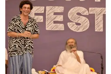 Lights, Legacy, and a Larger Purpose: Bollywood icons, filmmakers and eminent leaders from Governance gather to celebrate 45 years of Art of Living's humanitarian movement and honoring Gurudev's tireless contribution in human upliftment