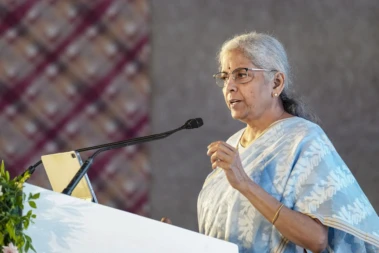 Sitharaman Faults 'Cynical Pessimistic Narrative' as Fuel Prices Rise, Rupee Falls