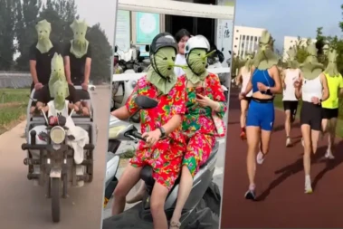 दुनिया भर में गर्मी से बचने के अनोखे और अजीब तरीके: कमल के पत्तों से लेकर UV मास्क तक