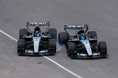Kimi Antonelli rages at George Russell after clash in Canadian Grand Prix sprint