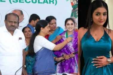 ಬಿಗ್ ಬಾಸ್ ಮನೆಯಿಂದ ರಾಜಕೀಯ ಅಖಾಡಕ್ಕೆ; ಕೇಂದ್ರ ಸಚಿವ ಕುಮಾರಸ್ವಾಮಿ ಸಮ್ಮುಖದಲ್ಲಿ ಜೆಡಿಎಸ್ ಸೇರಿದ ಜಾಹ್ನವಿ | Jhanvi