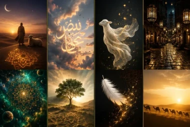 Eid Al-Adha card prompts you can copy to create cinematic Instagram & WhatsApp story designs
