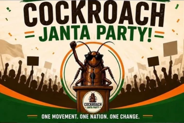 Meme-Driven Cockroach Janata Party Hits 12.7 Million Followers, Overtakes BJP Online