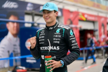 Russell bounces back to beat Antonelli in sprint qualifying