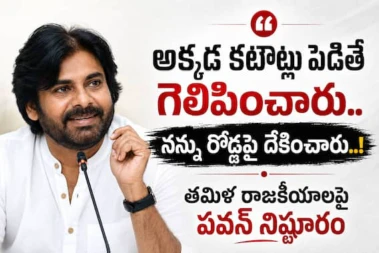 Pawan Kalyan Comments on Tamil Politics: అక్కడ కటౌట్లు పెడితే గెలిపించేశారు. నన్ను రోడ్లపై దేకించారు.. తమిళ పాలిటిక్స్‌పై పవన్ నిష్టూరం