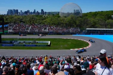 Alex Albon collides with groundhog in Canadian Grand Prix practice