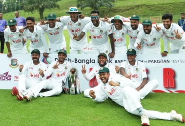 পাকিস্তানকে চুনকাম, বিশ্ব টেস্ট র‍্যাঙ্কিংয়ে ভারতকে পিছনে ফেলল বাংলাদেশ