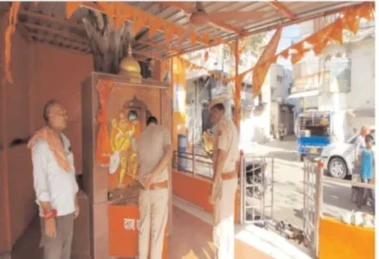 अजमेर :होली के चौक स्थित सूरजमुखी बालाजी मंदिर में चोरी की वारदात