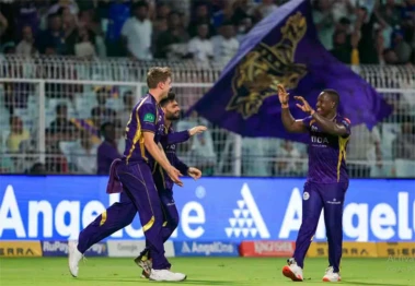 KKR beat MI by four wickets, keep playoff hopes alive
