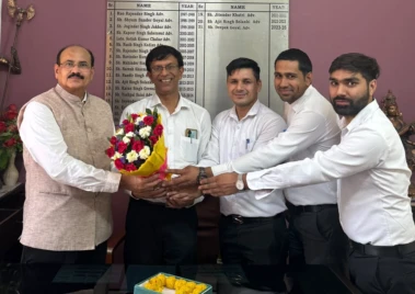 Jhajjar advocates accord warm welcome to Bar Council member