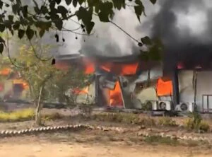 ఎల్ అండ్ టీ ఆఫీస్‌లో భారీ అగ్నిప్రమాదం