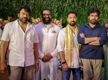 మెగాస్టార్ చిరంజీవి #చిరుబాబీ2 #చిరు158, పవర్ స్టార్ పవన్ కళ్యాణ్, నాగబాబు సమక్షంలో అత్యంత ఘనంగా జరిగిన చిత్ర ప్రారంభోత్సవం