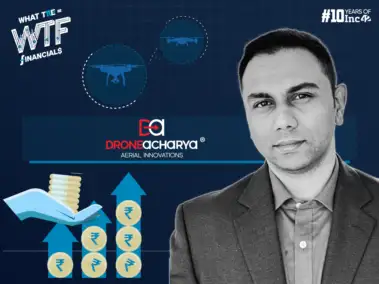 DroneAcharya H2: Net Loss Narrows 89% YoY To ₹1.6 Cr, Revenue Down By 33%
