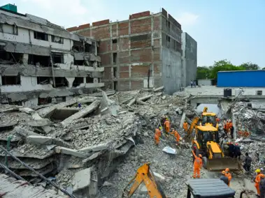 Delhi Mehrauli building collapse: 71-year-old owner arrested, probe underway