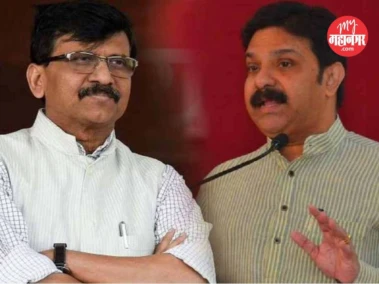 Sanjay Raut : एक धमकी आली आणि घाम फुटला, प्रसाद लाड धमकी प्रकरणावरून राऊत बरसले